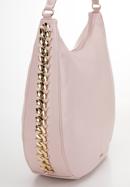 Faux leather hobo bag with interwoven chain detail, pink, 98-4Y-514-1, Photo 4