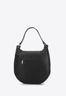 Hobo bag with flap, black, 93-4Y-703-5, Photo 2