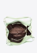 Soft leather hobo bag, mint, 92-4E-647-Z, Photo 3