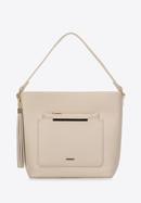 Hobo bag with removable pouch 'pro eco', light beige, 97-4Y-232-9, Photo 2