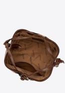 Small animal print hobo bag, brown, 98-4Y-003-X2, Photo 4