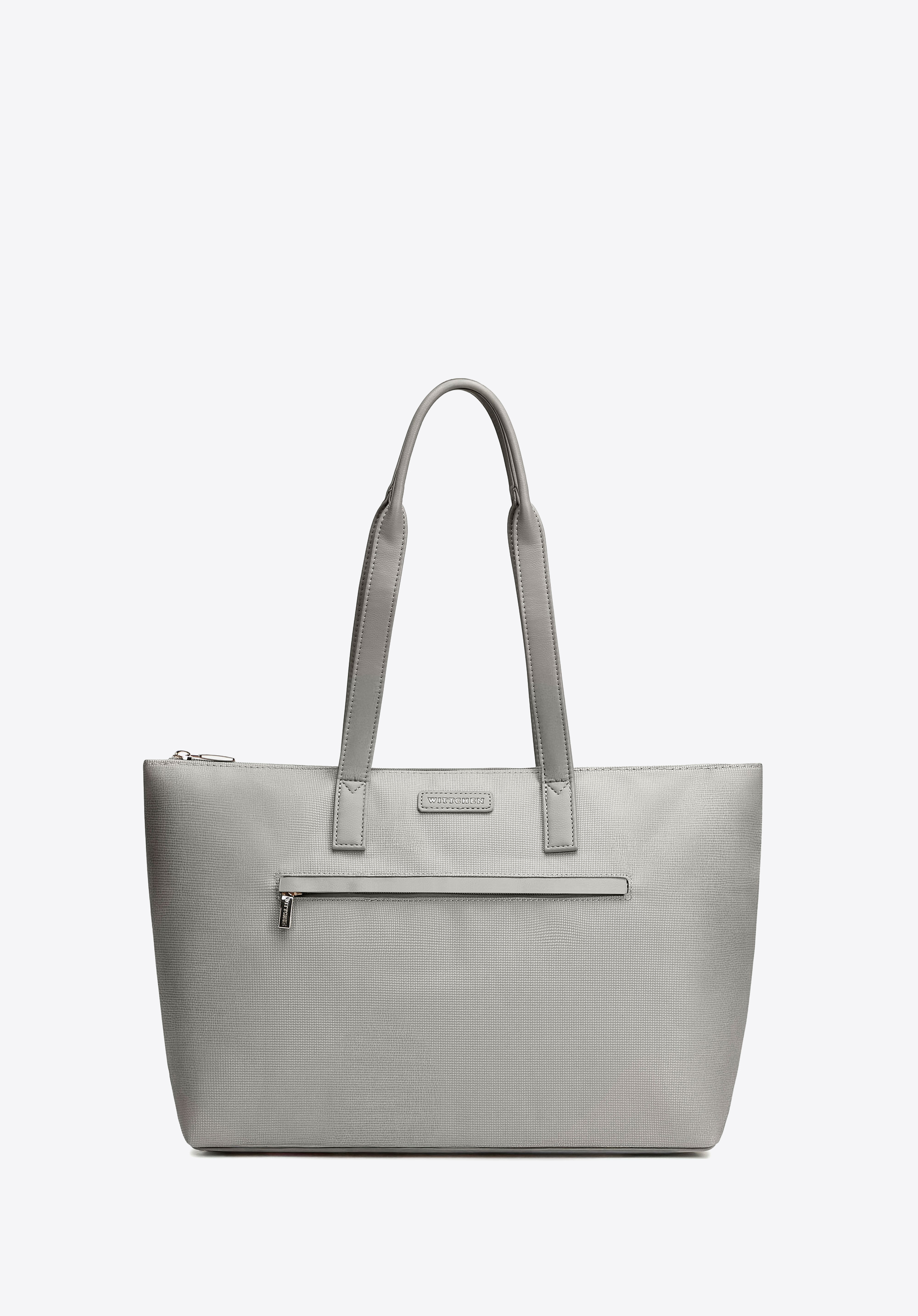 Torebka damska shopper na ramię, szary, 102-4Y-400-8, Zdjęcie 1