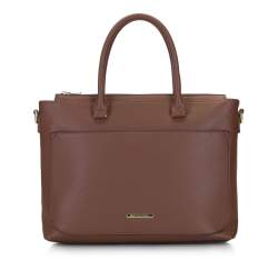 Handbag, brown, 92-4Y-220-5, Photo 1