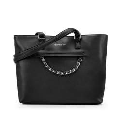 shopper bag, black, 93-4Y-513-1, Photo 1