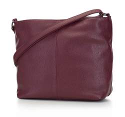 Women's hobo bag, burgundy, 92-4Y-204-2, Photo 1