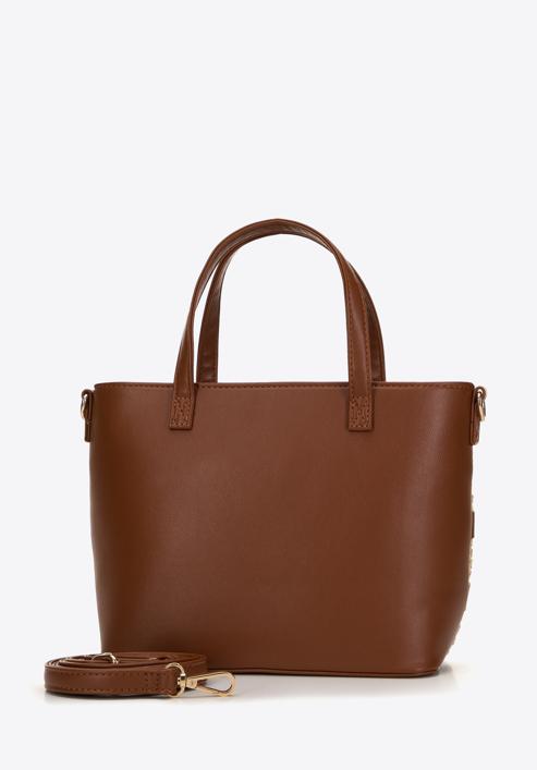 Tote bag, beige-brown, 98-4Y-406-91, Photo 2