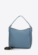 Faux leather studded hobo bag, blue, 98-4Y-603-5, Photo 2