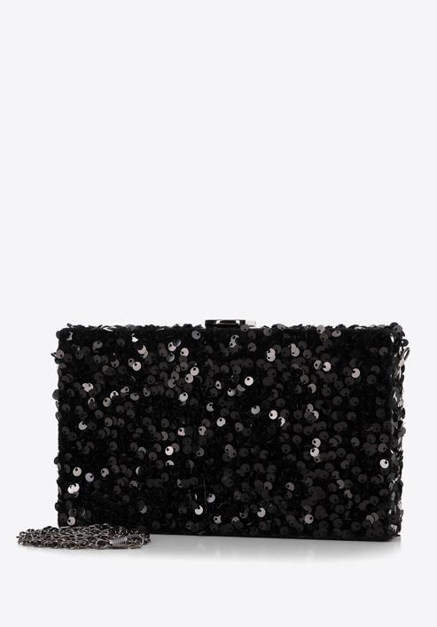 Women's decorative bag, black, 98-4Y-025-1, Photo 3