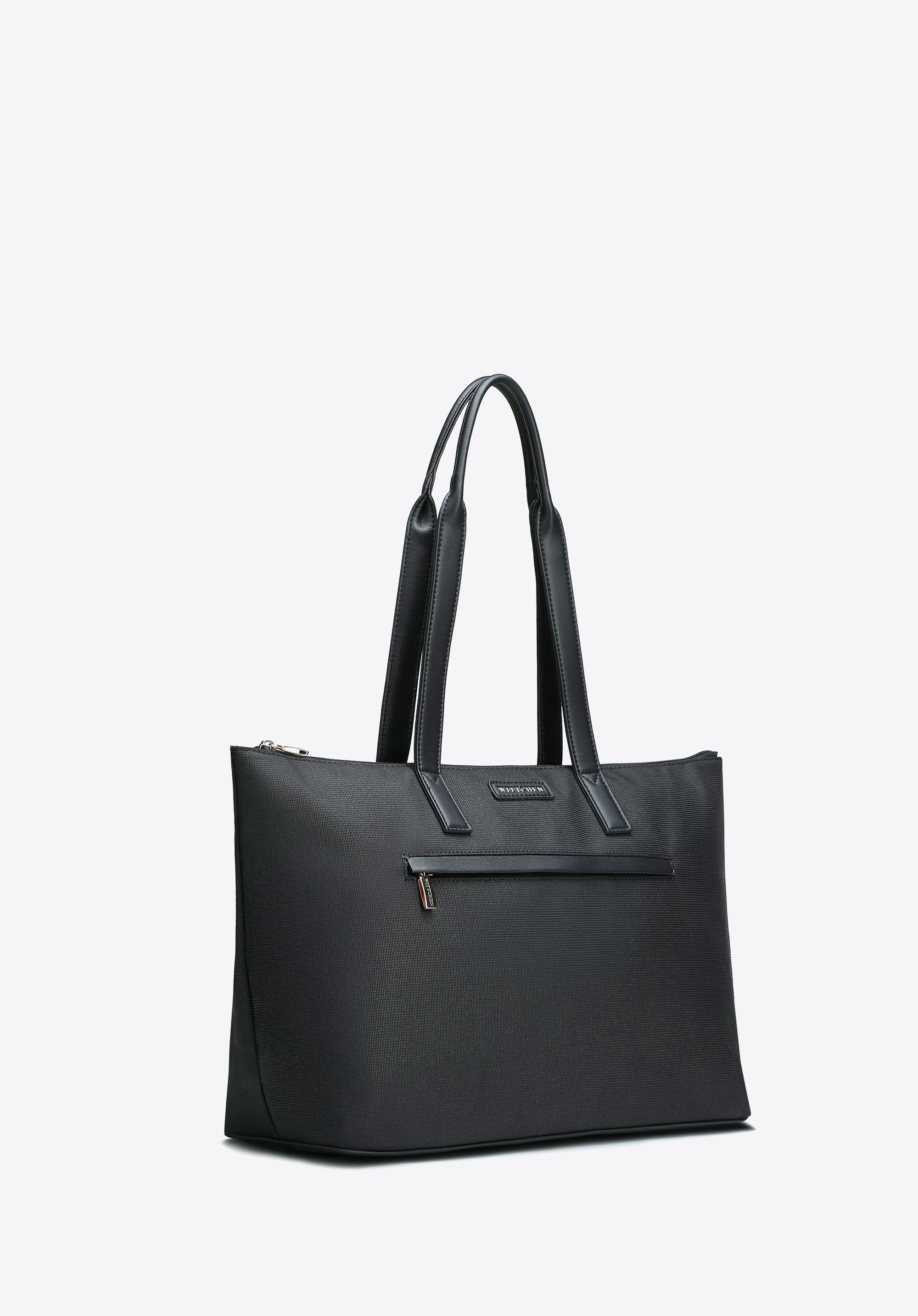 Torebka damska shopper na ramię, czarny, 102-4Y-400-1, Zdjęcie 1