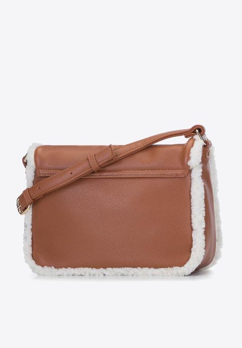 Handbag, brown-white, 93-4Y-505-5, Photo 2