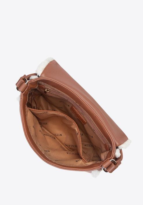 Handbag, brown-white, 93-4Y-505-5, Photo 3