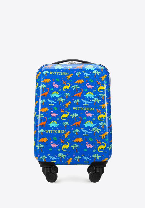 Children's patterned suitcase, blue, 56-3K-007-TR-D, Photo 1