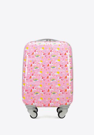 Dziecięca walizka z motywem, różowy, 56-3K-007-TR-U, Zdjęcie 1
