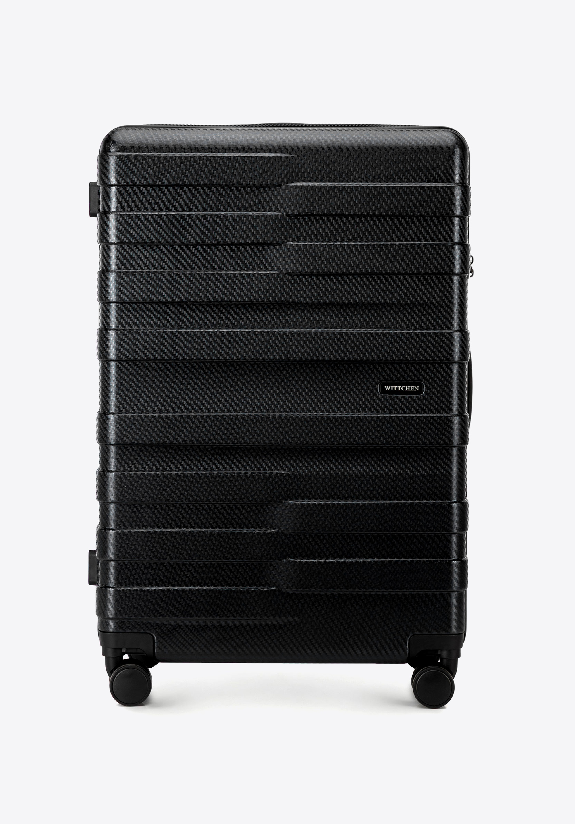 Large polycarbonate suitcase, black, 56-3P-583-10, Photo 1