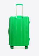 Duża walizka z polikarbonu tłoczona plaster miodu, zielony, 56-3P-303-85, Zdjęcie 3