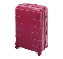DuÅ¼a walizka z polikarbonu Å¼Å‚obiona, zgaszony czerwony, 56-3P-823-35, ZdjÄ™cie 1
