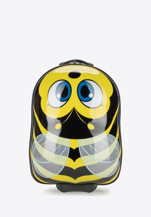 Kid's suitcase, black-yellow, 56-3K-006-B, Photo 1