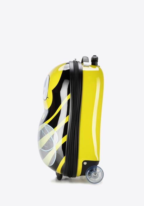 Kid's suitcase, black-yellow, 56-3K-006-B, Photo 2