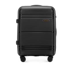 Small polypropylene suitcase, black, 56-3T-141-10, Photo 1