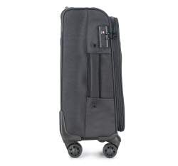 Small suitcase, black-red, 56-3S-631-13, Photo 1