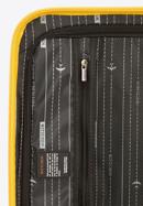 Honeycomb embossed polycarbonate luggage set, yellow, 56-3P-30S-90, Photo 9