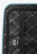 Medium polypropylene ribbed suitcase, blue, 56-3T-142-B-50, Photo 8
