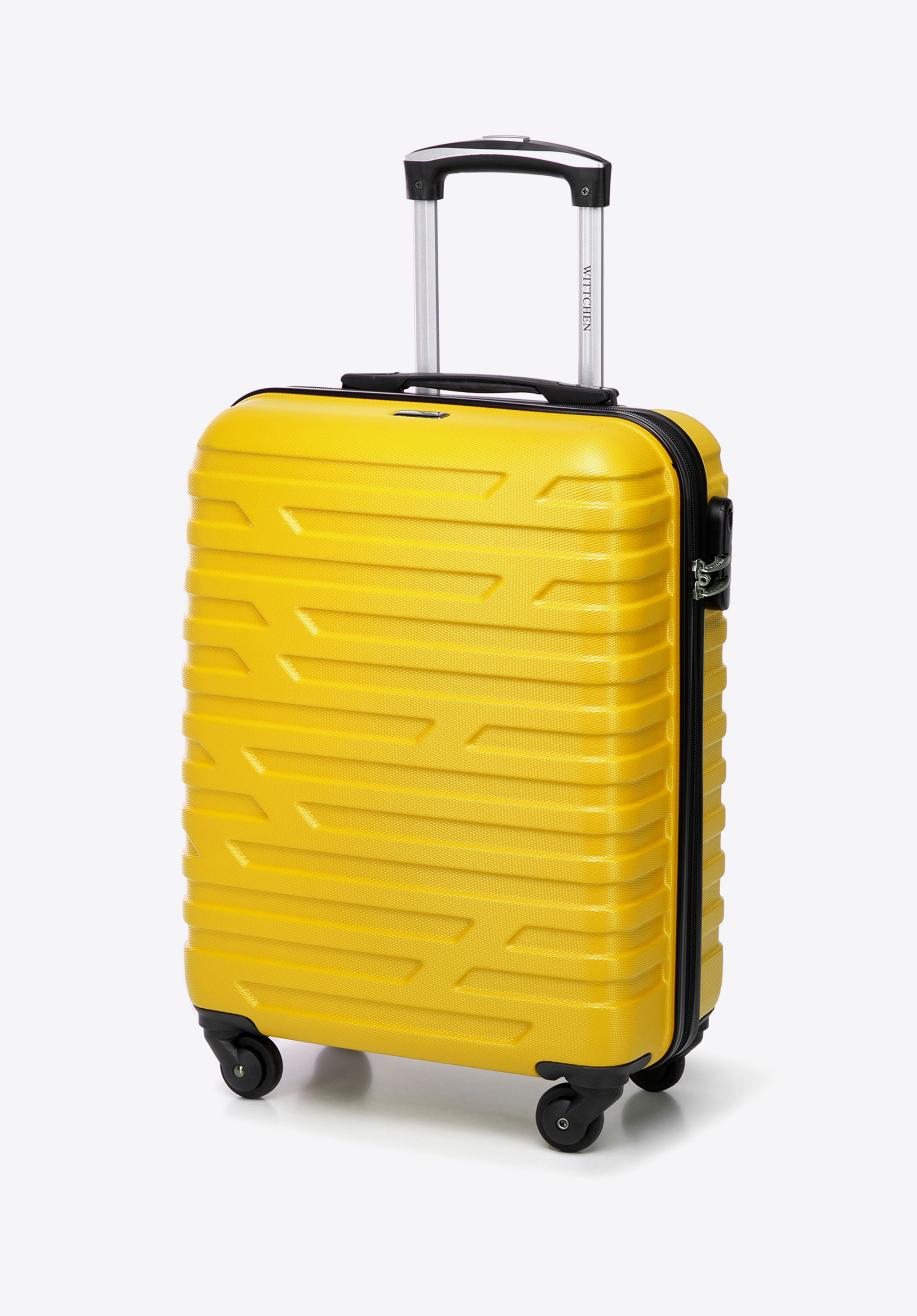 Small store yellow suitcase