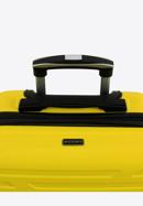 Walizka kabinowa z ABS-u w geometryczny deseń, żółty, 56-3A-391-80, Zdjęcie 7