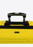 Walizka kabinowa z ABS-u w geometryczny deseń, żółty, 56-3A-391-70, Zdjęcie 7