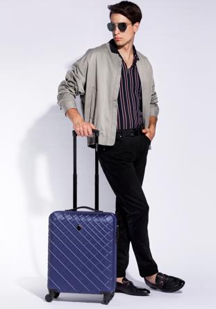 Small suitcase, navy blue, 56-3A-551-91, Photo 1