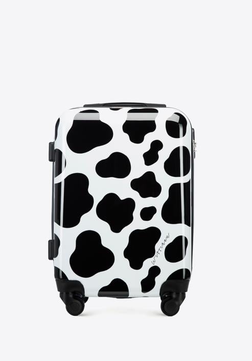 Small suitcase, black-white, 56-3A-641-55, Photo 1