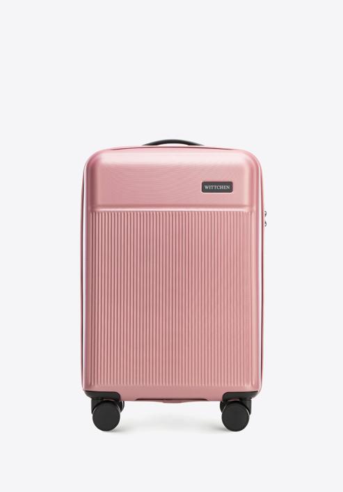 Small suitcase made of ABS material, muted pink, 56-3A-801-10, Photo 1
