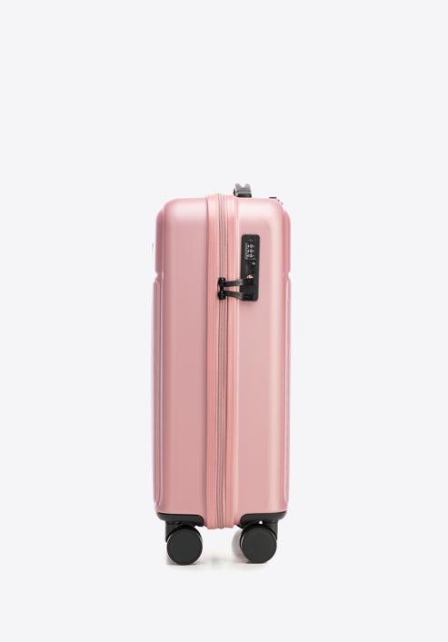 Small suitcase made of ABS material, muted pink, 56-3A-801-10, Photo 2