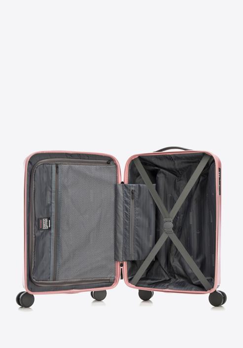 Small suitcase made of ABS material, muted pink, 56-3A-801-10, Photo 5