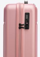 Small suitcase made of ABS material, muted pink, 56-3A-801-10, Photo 7