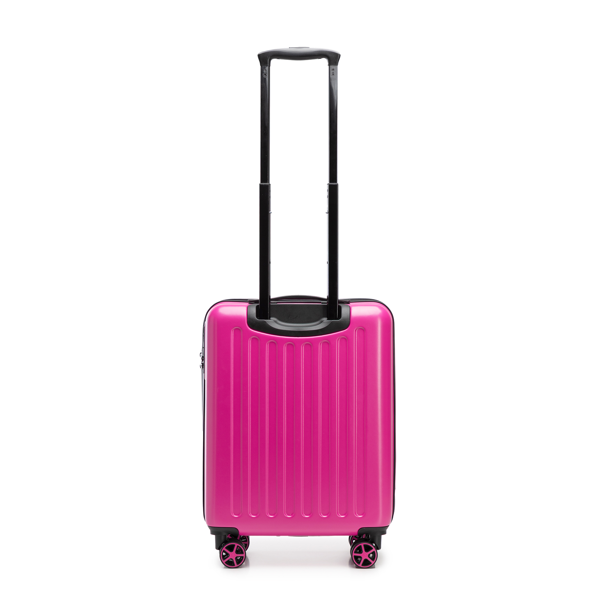 Kabínový kufor ABS s vyrazeným logom fuchsia 56-3A-501-34, Vyberte variant fuksia