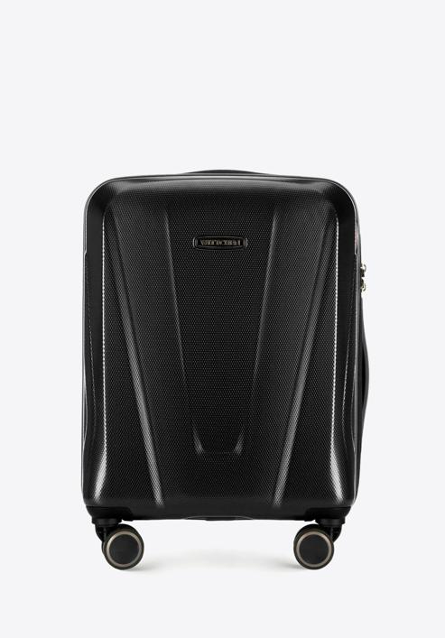 Small suitcase, black-beige, 56-3P-121-36, Photo 1