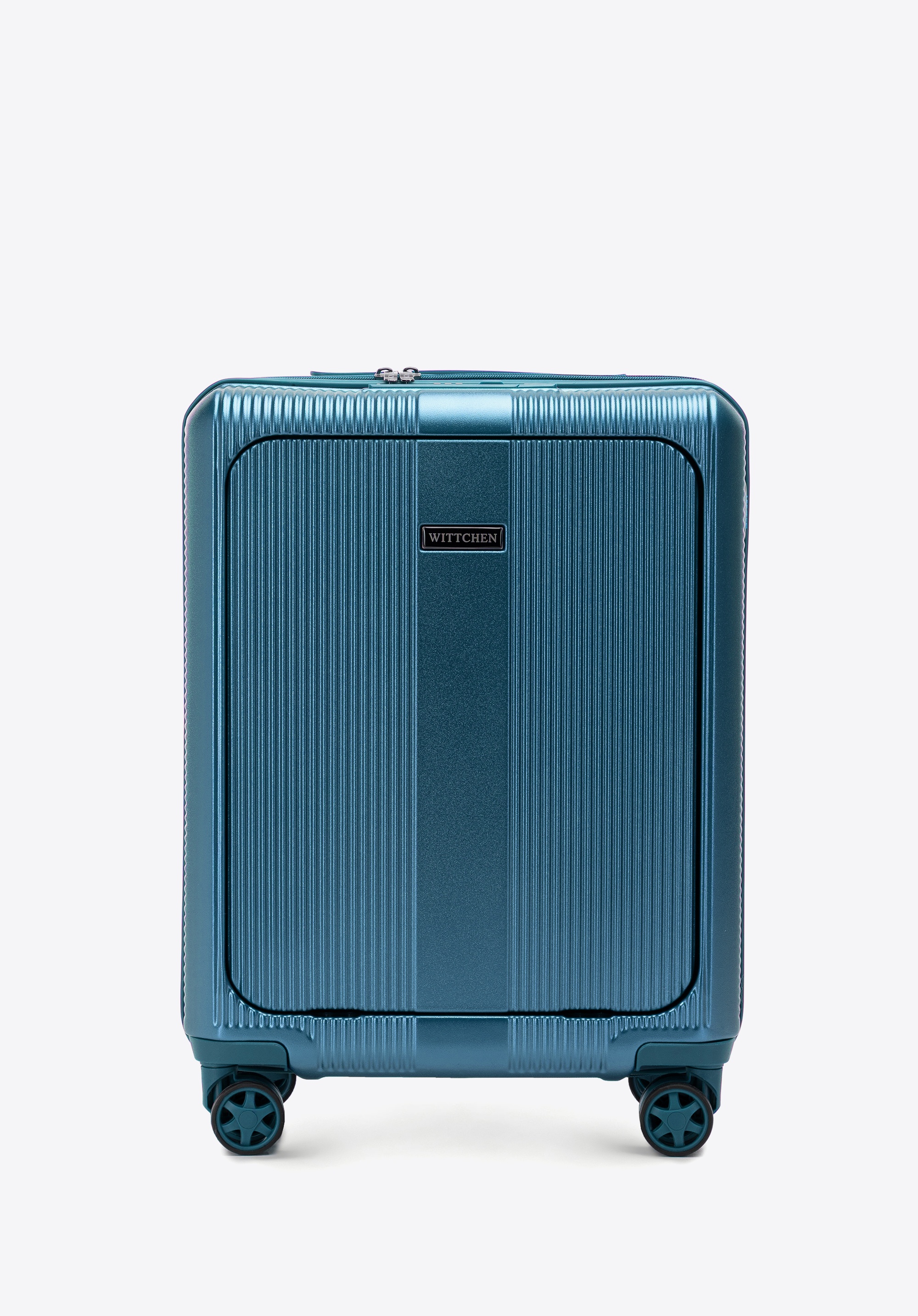 Polycarbonate cabin case with a 15” laptop compartment, blue, 56-3P-900-91, Photo 1