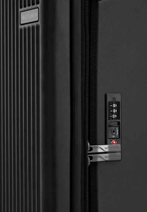 Polycarbonate expandable cabin case, black, 56-3P-401-10, Photo 13