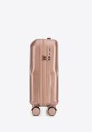 Polycarbonate cabin case with a rose gold zipper, muted pink, 56-3P-131-77, Photo 2