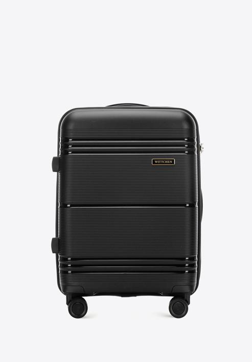 Small polypropylene suitcase, black, 56-3T-141-90, Photo 1