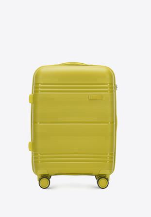 Small polypropylene suitcase, green, 56-3T-141-80, Photo 1