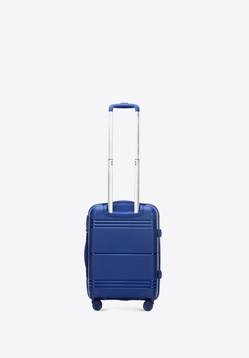 Small polypropylene suitcase, navy blue, 56-3T-141-90, Photo 3
