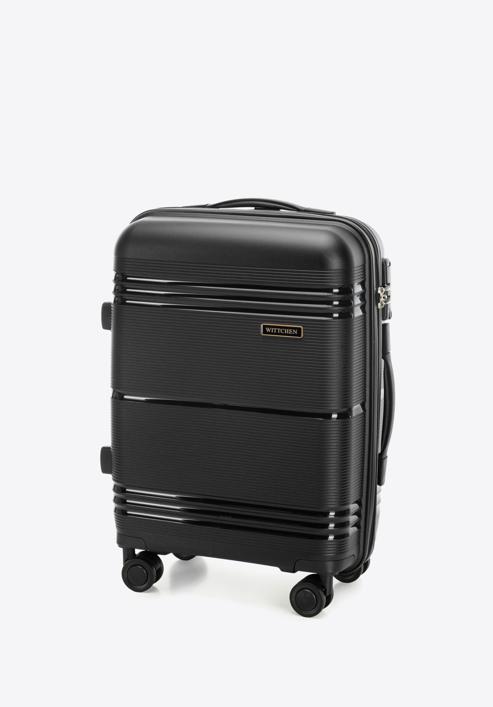 Small polypropylene suitcase, black, 56-3T-141-55, Photo 4