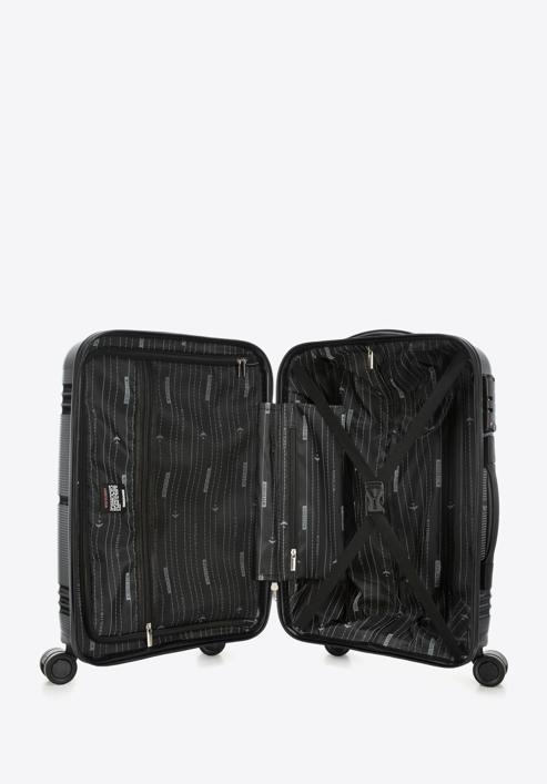 Small polypropylene suitcase, black, 56-3T-141-55, Photo 5