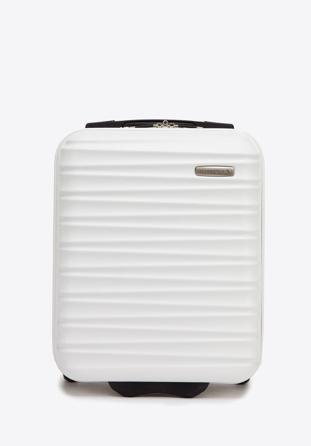 Ribbed hard shell cabin case, white, 56-3A-315-89, Photo 1