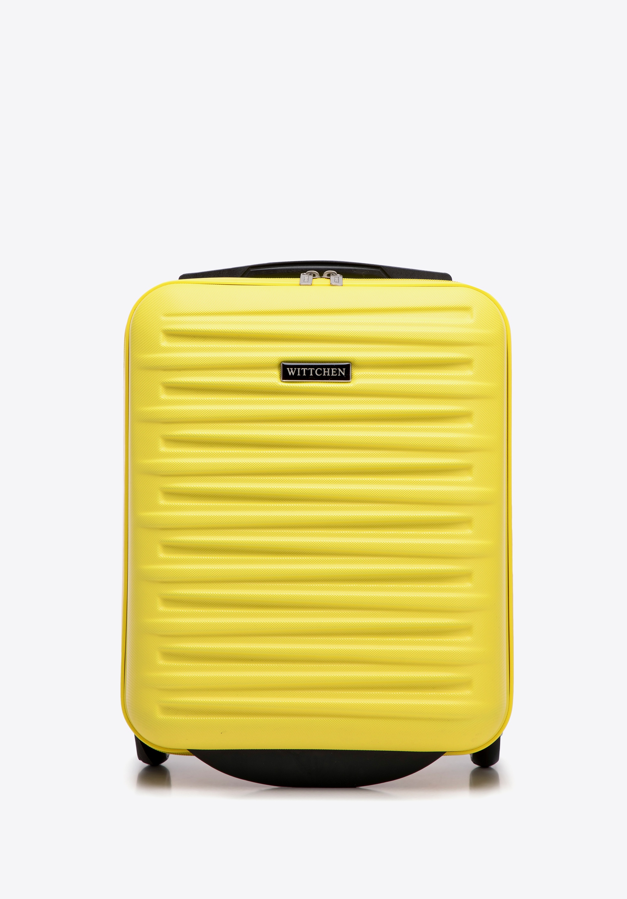 ABS cabin suitcase, yellow, 56-3A-005-50, Photo 1