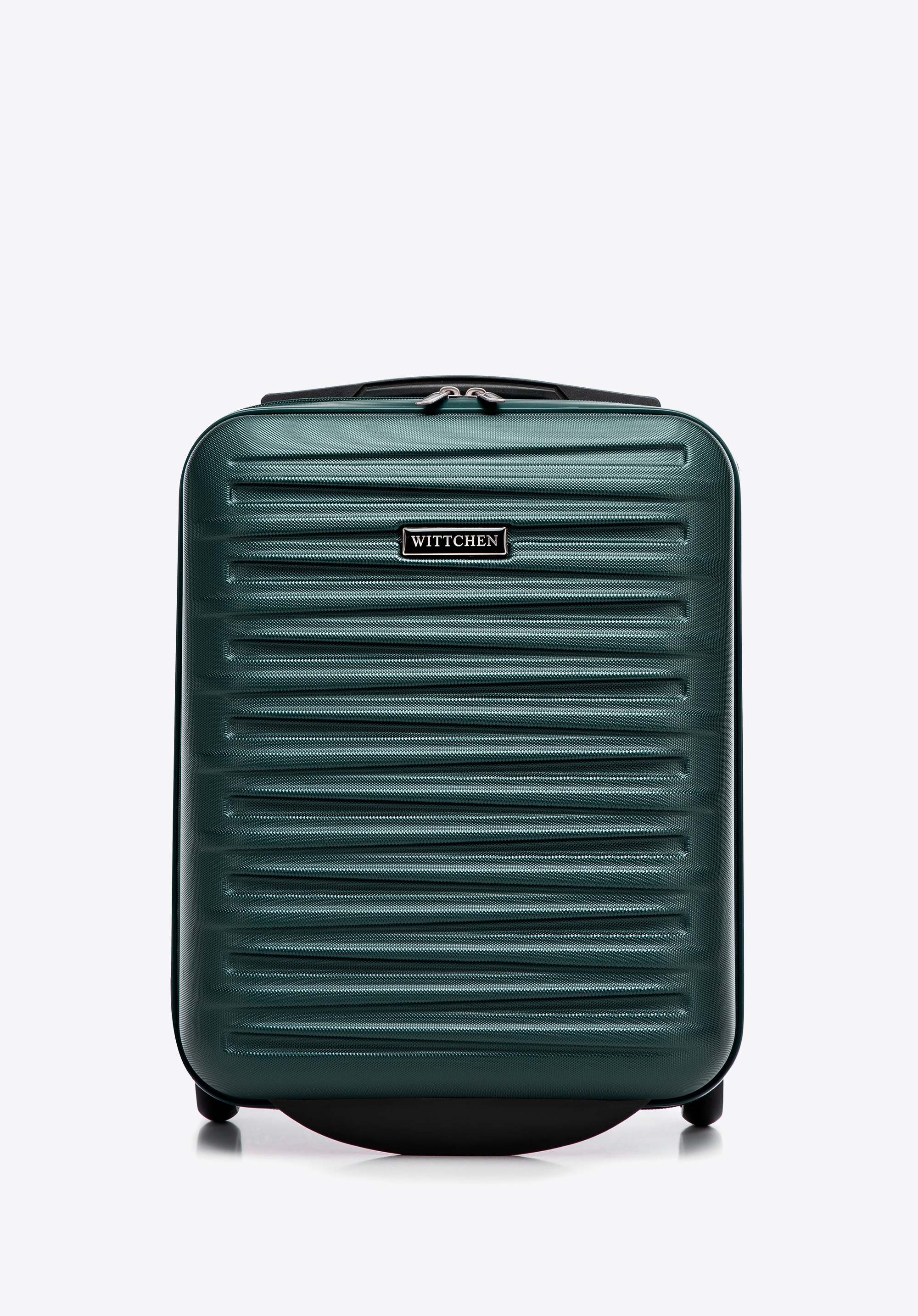 ABS cabin suitcase, green, 56-3A-005-85, Photo 1