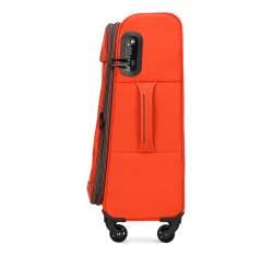 Średnia miękka walizka basic, pomarańczowy, 56-3S-462-56, Zdjęcie 1
