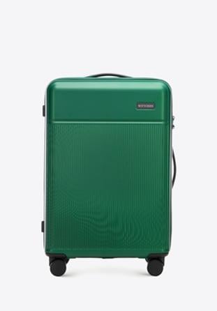 Medium-size suitcase made of ABS material, green, 56-3A-802-85, Photo 1